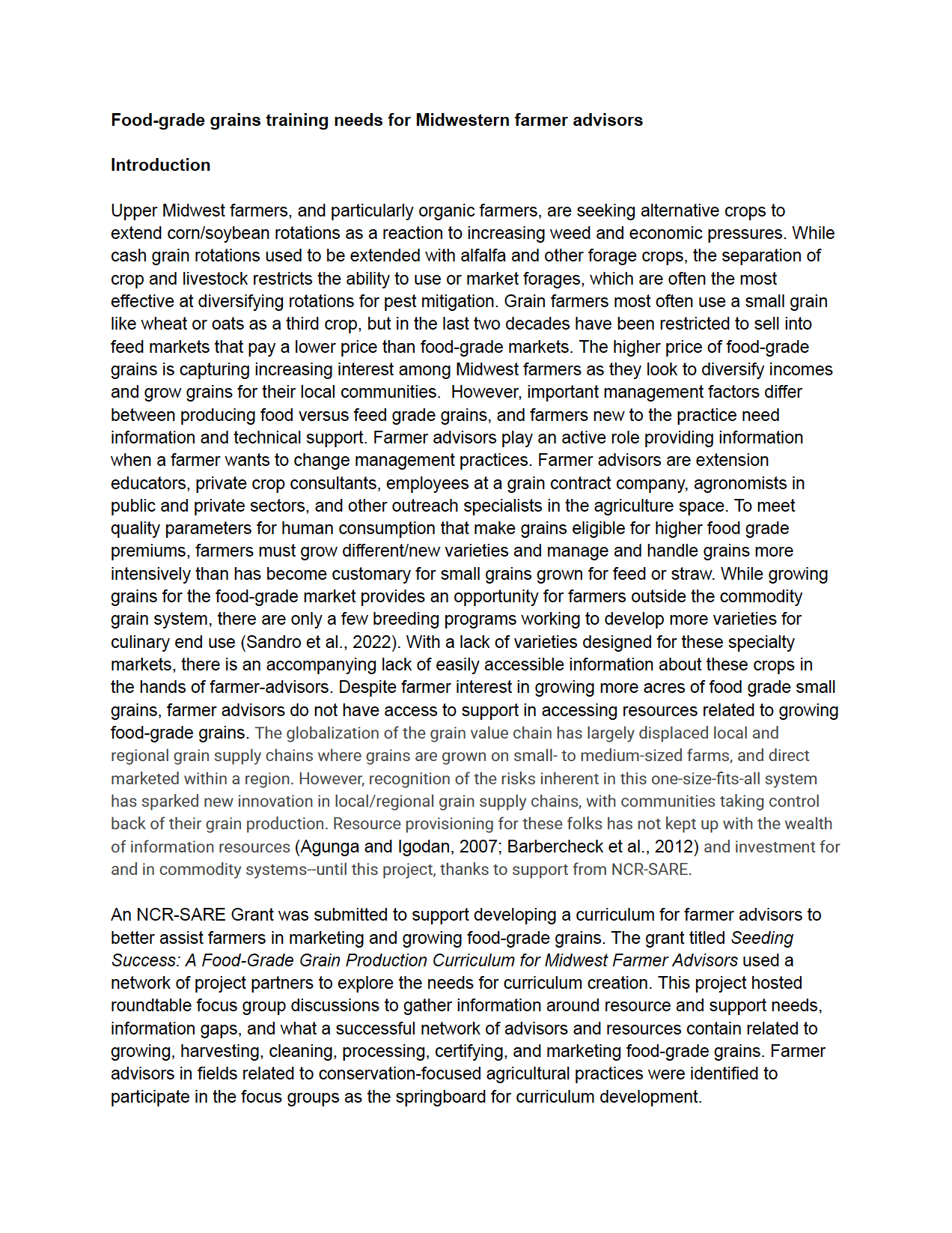 MiAA underground information exchange 2022